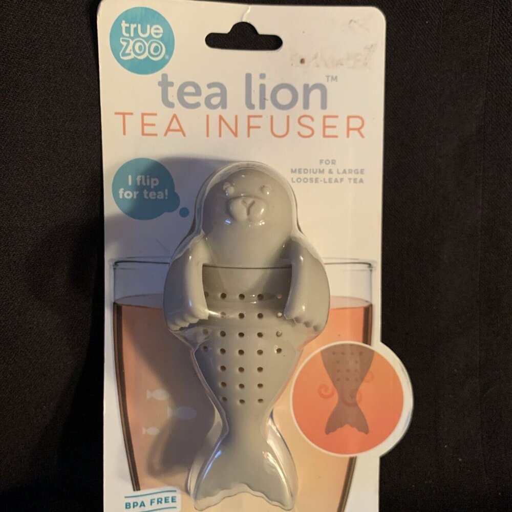 Tea Lion Silicone Tea Herb Infuser Spices Soup NWT